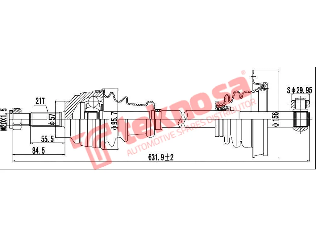 Main image of Driveshaft Complete - DRE200