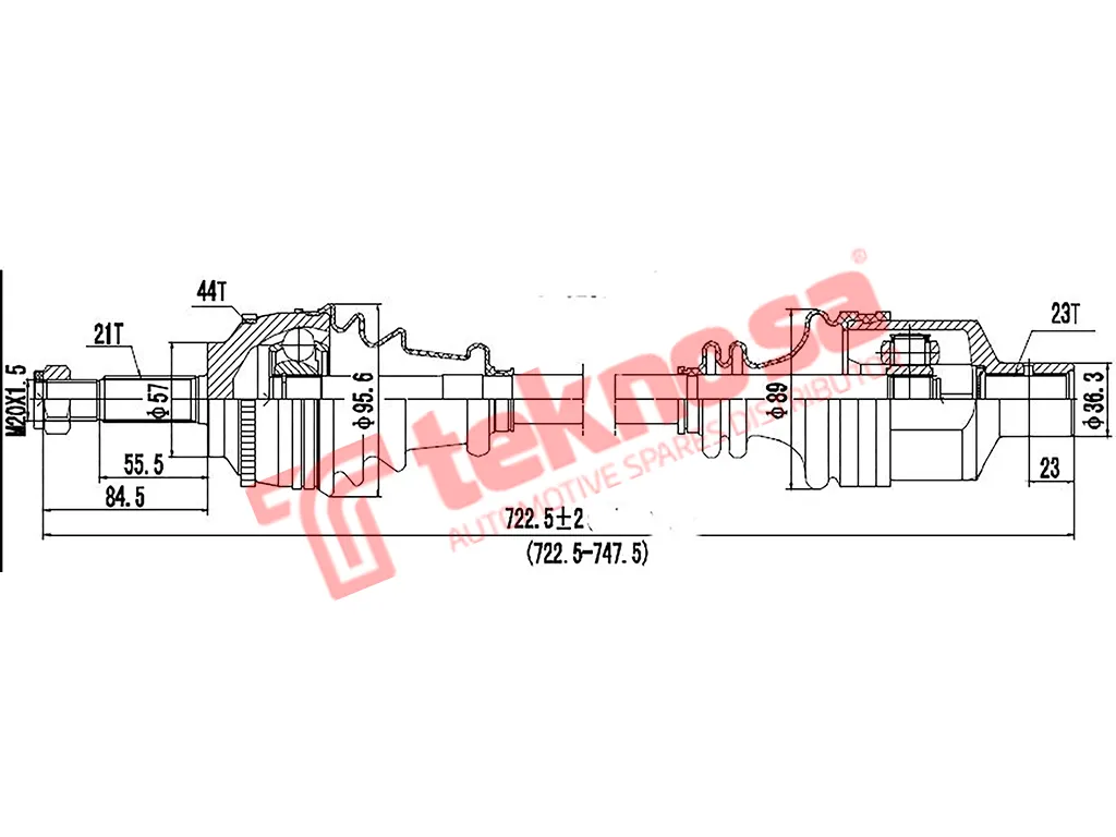 Main image of Driveshaft Complete - DRE201A