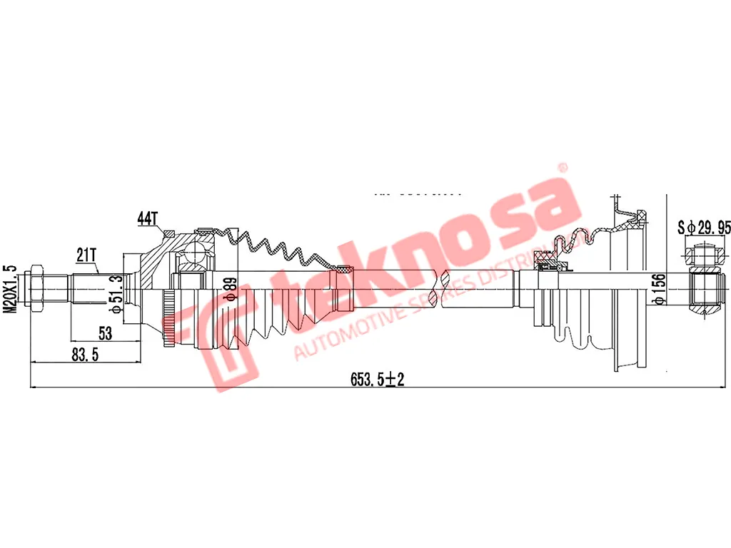 Main image of Driveshaft Complete - DRE280