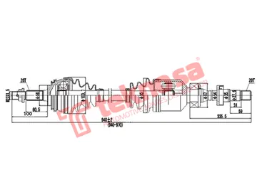 Main image of Driveshaft Complete - DTO501