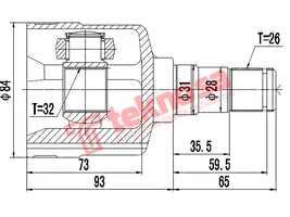 Inner Cv Joint product image