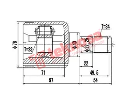 Inner Cv Joint product image