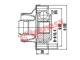 Inner Cv Joint product image