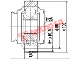Inner Cv Joint product image