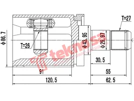 Inner Cv Joint product image