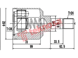 Inner Cv Joint product image
