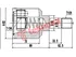 Thumbnail image of Inner Cv Joint - CT4001