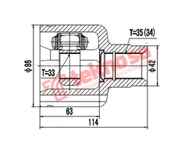 Inner Cv Joint product image