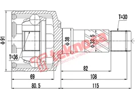 Inner Cv Joint product image