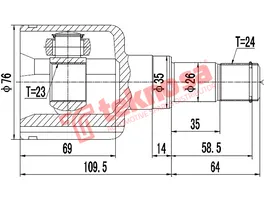Inner Cv Joint product image