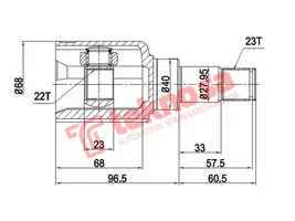 Inner Cv Joint product image