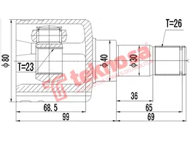 Inner Cv Joint product image