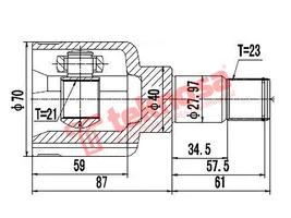 Inner Cv Joint product image