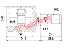 Inner Cv Joint product image