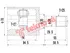 Thumbnail image of Inner Cv Joint - HO4007