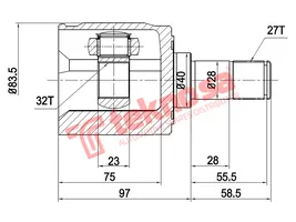 Inner Cv Joint product image