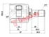 Thumbnail image of Inner Cv Joint - HO6425