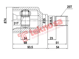 Inner Cv Joint product image