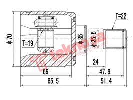 Inner Cv Joint product image