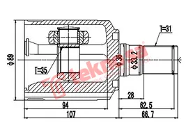 Inner Cv Joint product image