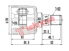 Inner Cv Joint product image