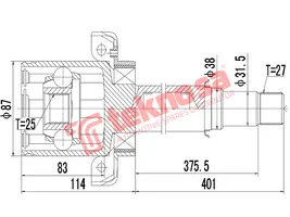 Inner Cv Joint product image