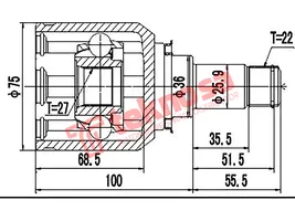 Inner Cv Joint product image