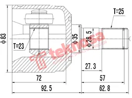 Inner Cv Joint product image