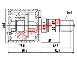 Inner Cv Joint product image