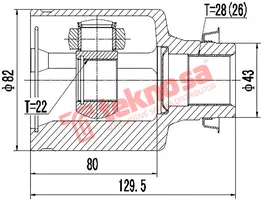 Inner Cv Joint product image