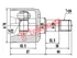 Thumbnail image of Inner Cv Joint - MZ6410