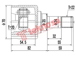 Inner Cv Joint product image