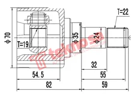 Inner Cv Joint product image