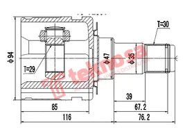 Inner Cv Joint product image