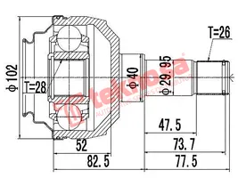 Inner Cv Joint product image