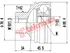 Thumbnail image of Outer Cv Joint - AD3003