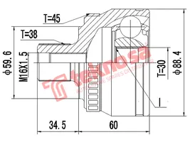 Outer Cv Joint product image