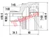 Thumbnail image of Outer Cv Joint - AD5711A