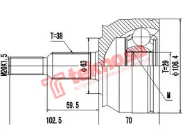 Outer Cv Joint product image