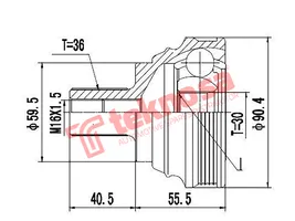 Outer Cv Joint product image