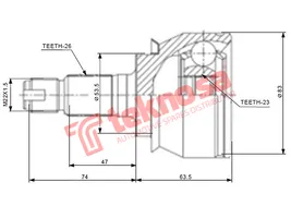 Outer Cv Joint product image
