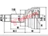 Thumbnail image of Outer Cv Joint - BM3003
