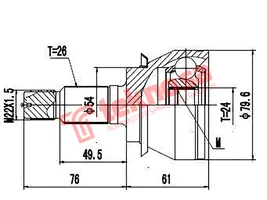 Outer Cv Joint product image