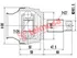 Thumbnail image of Outer Cv Joint - BM7003