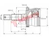Thumbnail image of Outer Cv Joint - CH5710A