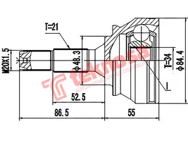 Outer Cv Joint product image