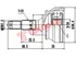 Thumbnail image of Outer Cv Joint - CT3005