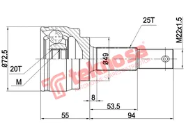 Outer Cv Joint product image
