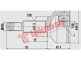 Outer Cv Joint product image
