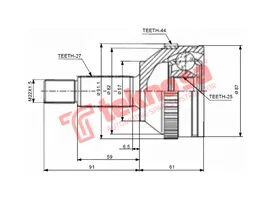 Outer Cv Joint product image